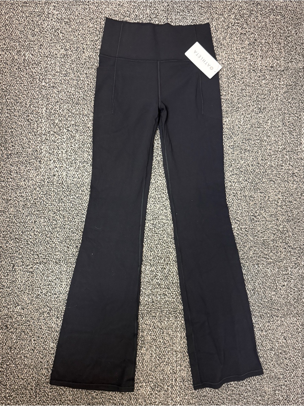 Athleta Black High-Rise Bootcut Flare Leggings